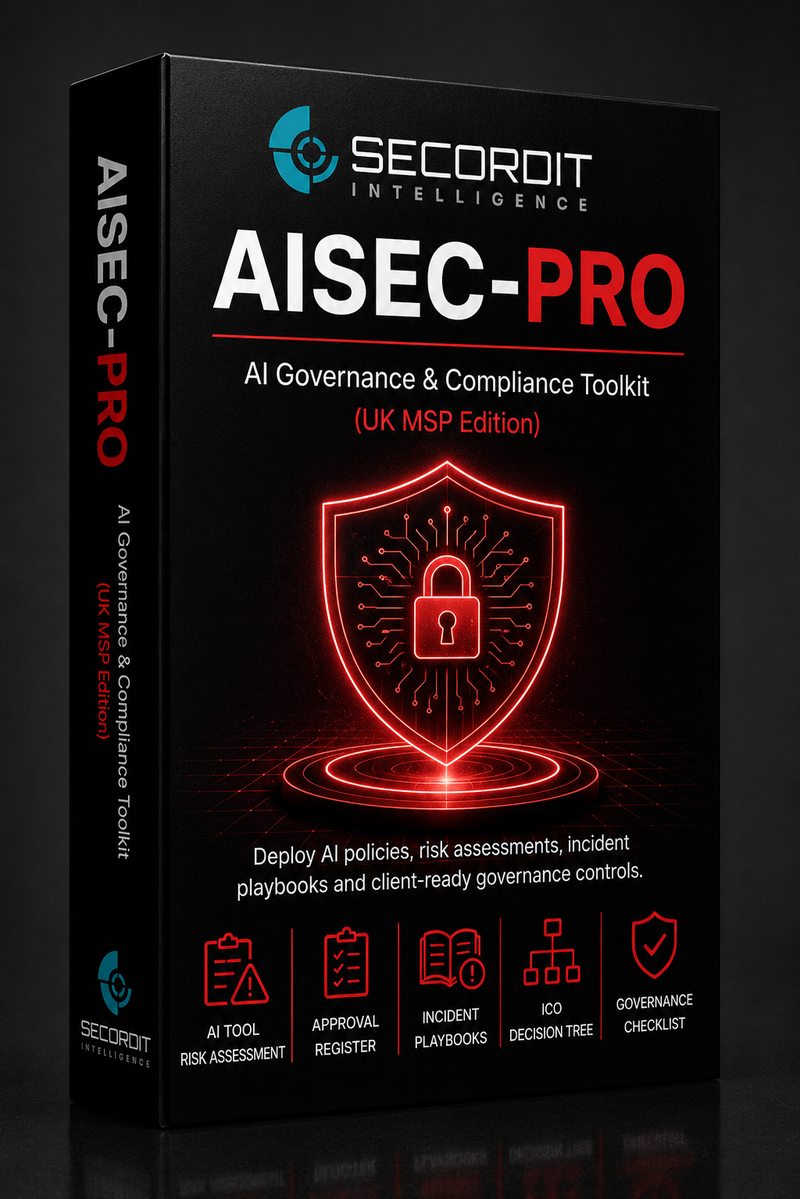 AISEC-PRO AI Governance Toolkit cover